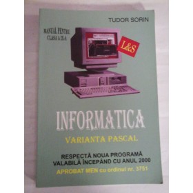 INFORMATICA - TUDOR SORIN